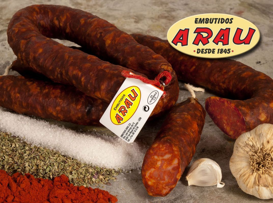 Chorizo dulce y picante Embutidos Araú