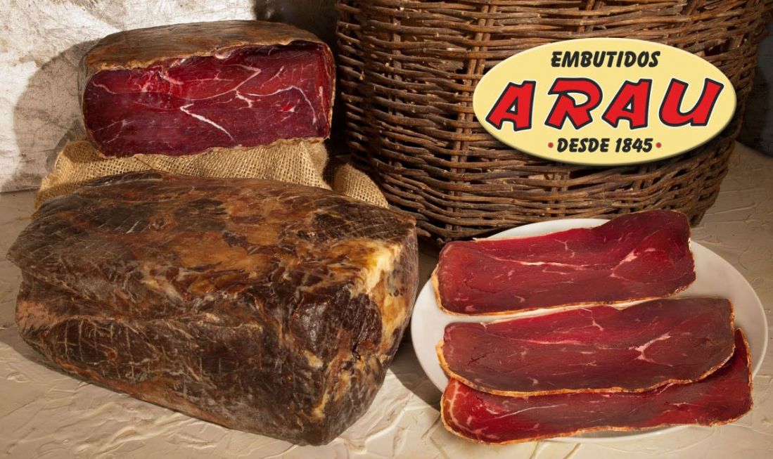 Cecina de vaca Embutidos Araú